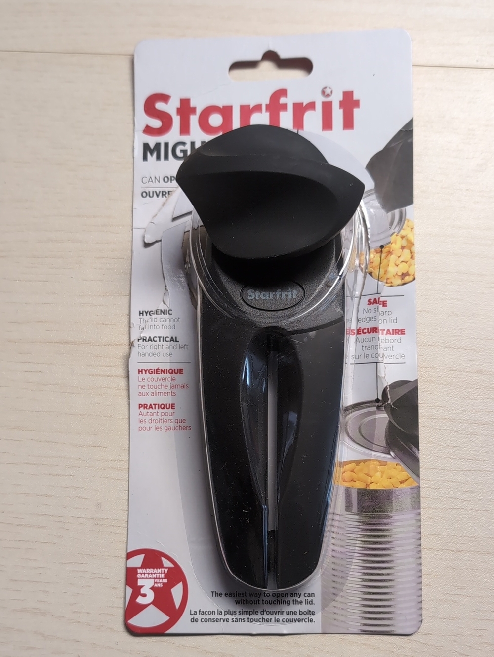 Starfrit Can Opener *Package Has Distressing